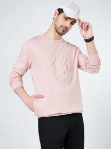 BYFORD by Pantaloons Men Pure Cotton Round Neck Long Sleeves Pullover Sweatshirt