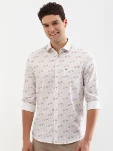 Allen Solly Men Slim Fit Floral Opaque Printed Casual Shirt