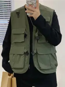 StyleCast Men Open Front Jacket