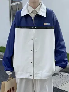 StyleCast Men Colourblocked Open Front Jacket