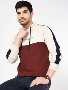 BYFORD by Pantaloons Men Colourblocked Pullover Sweatshirt