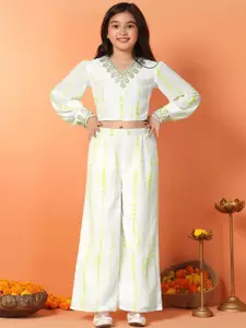 FASHION DREAM Girls Top with Palazzos