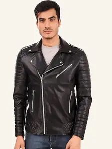 Leather Retail Men Biker Jacket