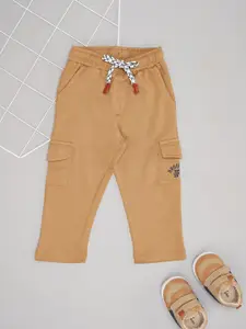 Pantaloons Baby Boys Cotton Mid Rise Track Pants