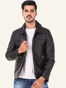 Leather Retail Men Biker Jacket