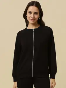 Allen Solly Woman Women Round Neck Cotton Sweatshirt