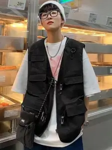 StyleCast Men Open Front Jacket