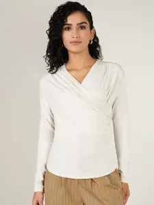 People Women V-neck long Sleeves Top