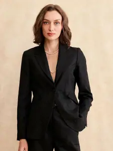 RAREISM Printed Single-Breasted Formal Blazers