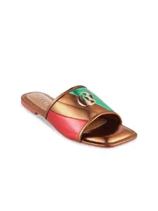 Catwalk Women Printed Open Toe Flats
