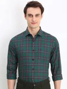 Allen Solly Men Slim Fit Opaque Checked Casual Shirt