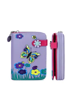 NFI essentials Women Floral Printed Zip Around Wallet