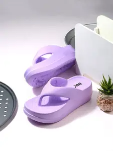 HRX by Hrithik Roshan Women Rubber Thong Flip-Flops