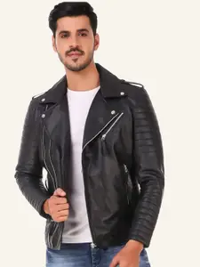Leather Retail Men Biker Jacket