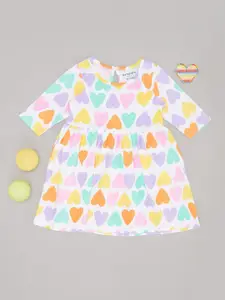 Pantaloons Baby Girls Print Fit & Flare Dress