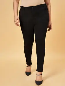 Honey Curvytude by Pantaloons Women Cotton Skinny Fit Jeans