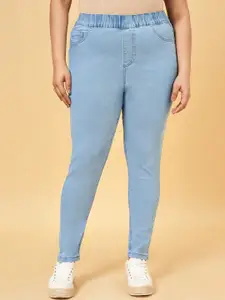 Honey Curvytude by Pantaloons Women Plus Size Super Skinny Fit Jeans