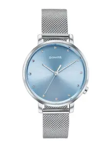 Sonata Women Bracelet Style Straps Analogue Watch 87045SM01W