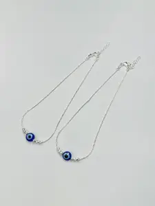 Arte Jewels Artificial Stones Anklet