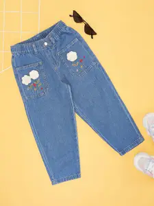 Pantaloons Junior Girls Low Distress Jeans