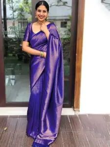 Areca Designer Woven Design Zari Pure Silk Banarasi Saree