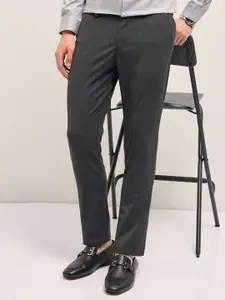 THE BEAR HOUSE Men Slim Fit Trousers