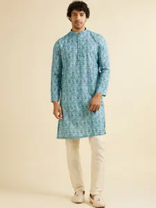 Manyavar Men Printed Kurta
