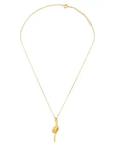 Isharya Brass Gold-Plated Necklace