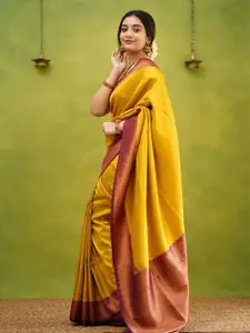 Areca Designer Woven Design Zari Pure Silk Banarasi Saree