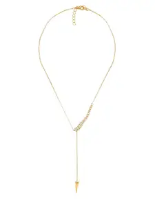 Isharya Brass Gold-Plated Necklace