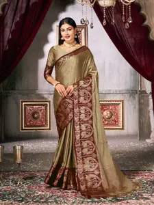 Areca Designer Woven Design Zari Pure Silk Banarasi Saree