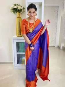 Areca Designer Woven Design Zari Pure Silk Banarasi Saree