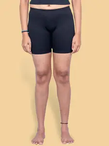 Kryptic Cotton Stretchable Slim Fit Lounge Shorts