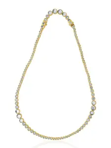 Isharya Brass Gold-Plated Necklace