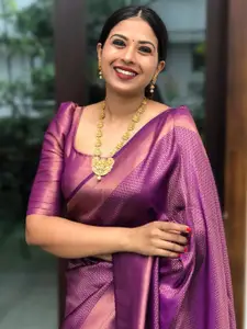 Areca Designer Woven Design Zari Pure Silk Banarasi Saree