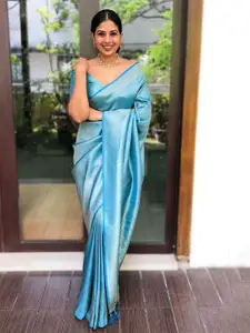 Areca Designer Woven Design Zari Pure Silk Banarasi Saree