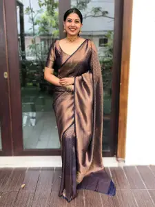 Areca Designer Woven Design Zari Pure Silk Banarasi Saree