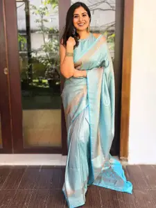 Areca Designer Woven Design Zari Pure Silk Banarasi Saree