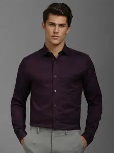 Louis Philippe Men Classic Opaque Formal Shirt