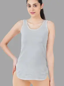 BRIDA LADIES INNERWEAR BRIDA Cotton Round Neck Longline Slip