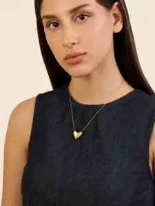 Isharya Brass Gold-Plated Necklace