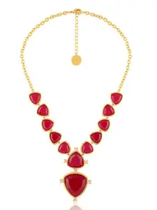 Isharya Brass Gold-Plated Necklace