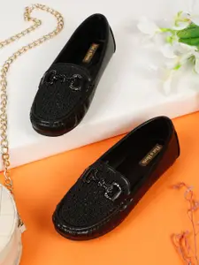Flat n Heels Women Slip-On Round Toe Loafers