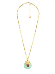 Isharya Brass Gold-Plated Necklace