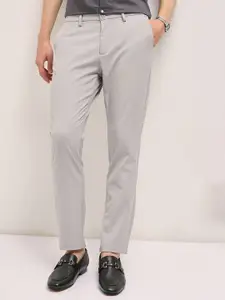 THE BEAR HOUSE Men Slim Fit Trousers