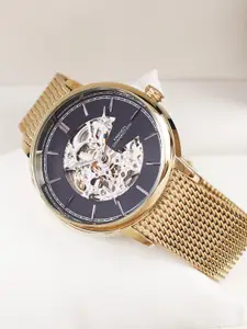 French Connection Men Stainless Steel Bracelet Style Straps Automatic Watch FCA11GM