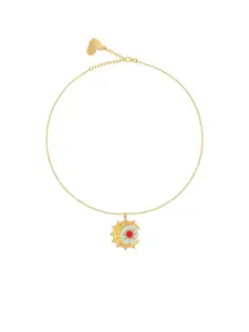 Isharya Brass Gold-Plated Necklace