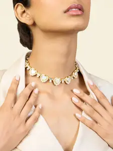 Isharya Brass Gold-Plated Necklace