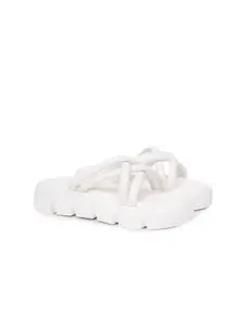 PLANET WALK Women Open Toe Flatform Heel Sandals