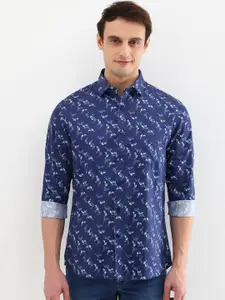 Allen Solly Men Slim Fit Floral Opaque Printed Casual Shirt